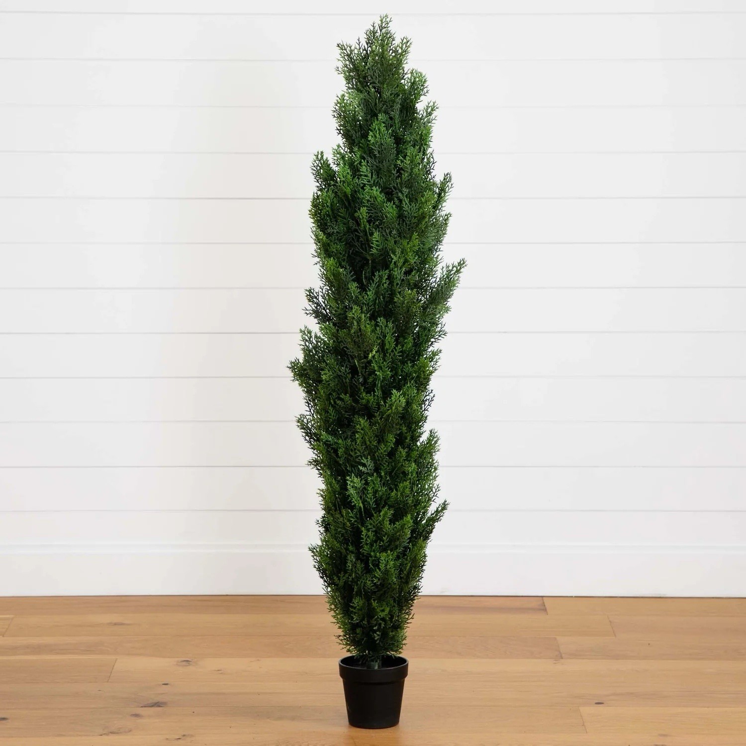 5’ UV Artificial Cedar Topiary Tree Indoor/Outdoor