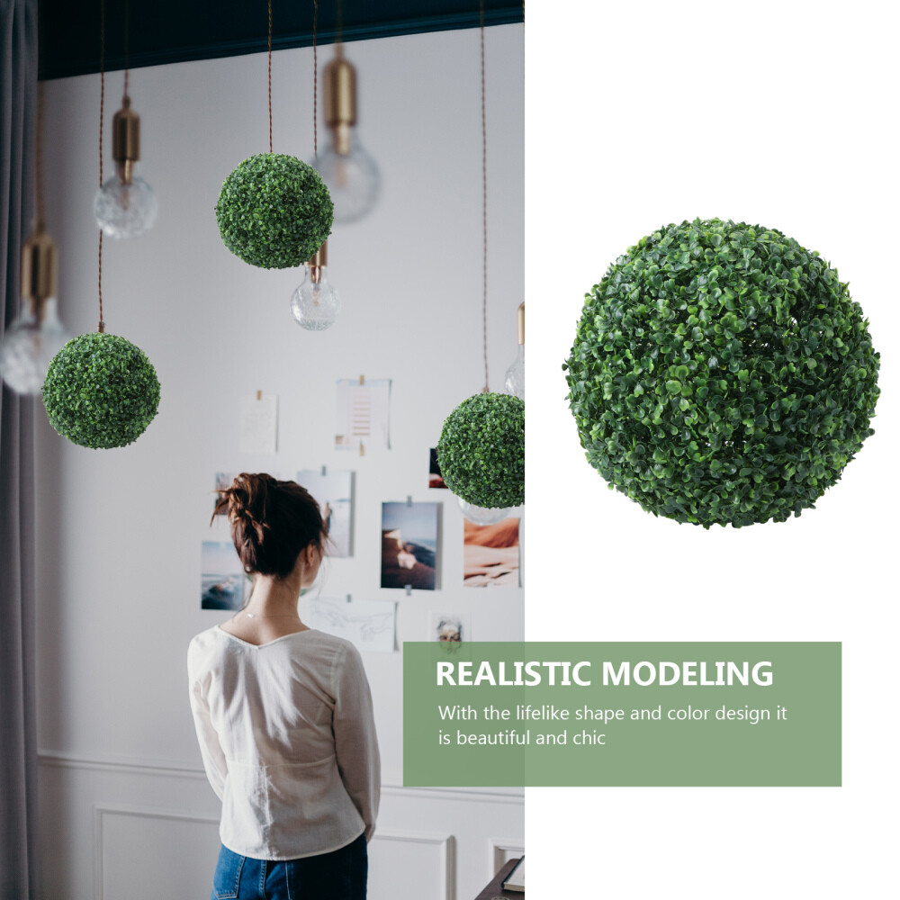 Lifelike Wicker Park Spheres Simulated Milano Muicle Plants Natural Plant