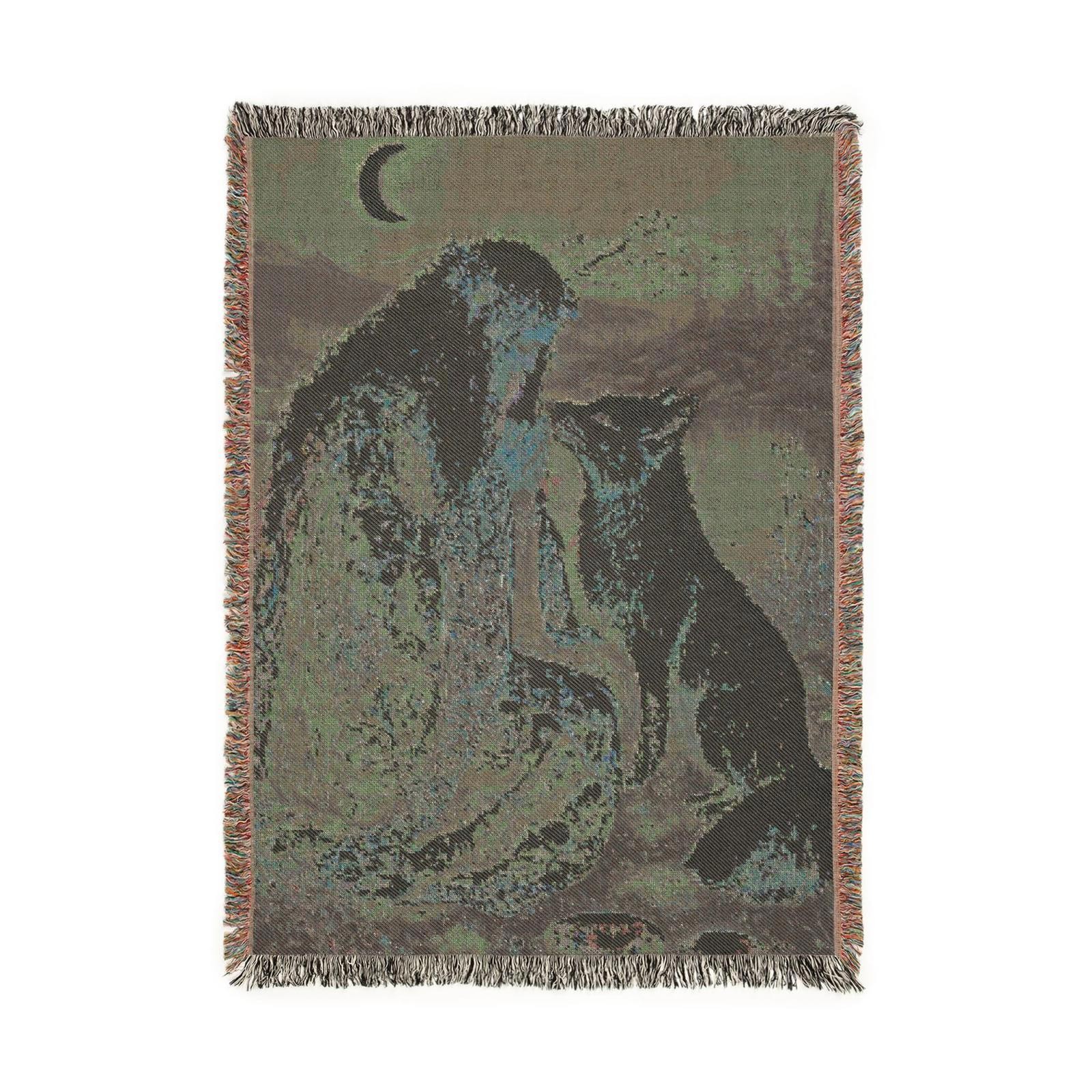 MOONLIT WOLF PRINCESS (52by37)