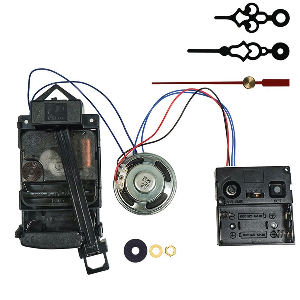 Pendulum Clock Movement Battery Powered Easy Replacement Parts Provided