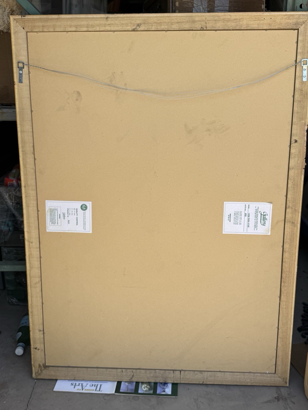 BIG BEVELED BEAUTIFUL MIRROR Large Dahlia 47”x 35” Mfg. in U.K.