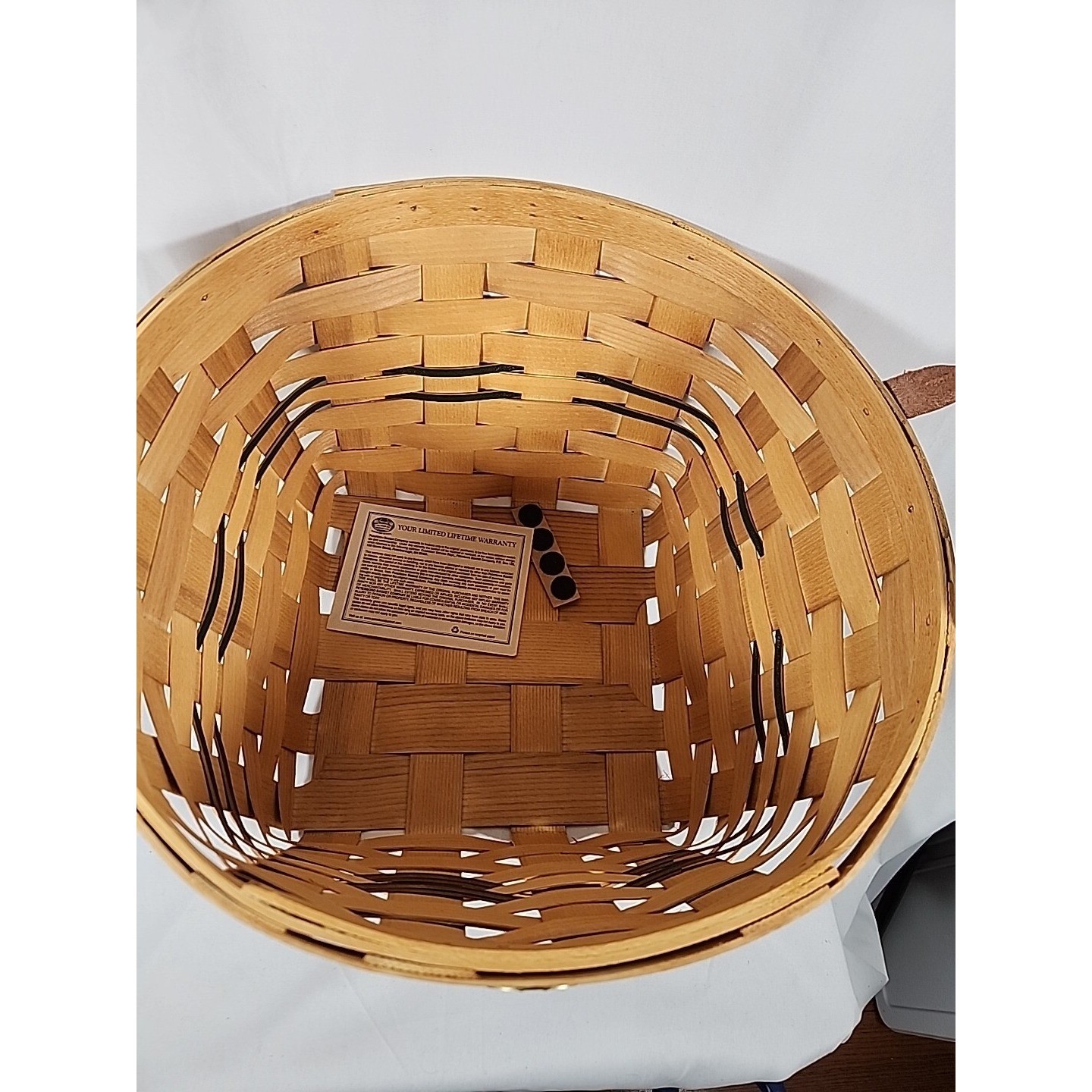 Peterboro Basket Co. Holiday Server Basket Set H71146 Farmhouse Country Vintage