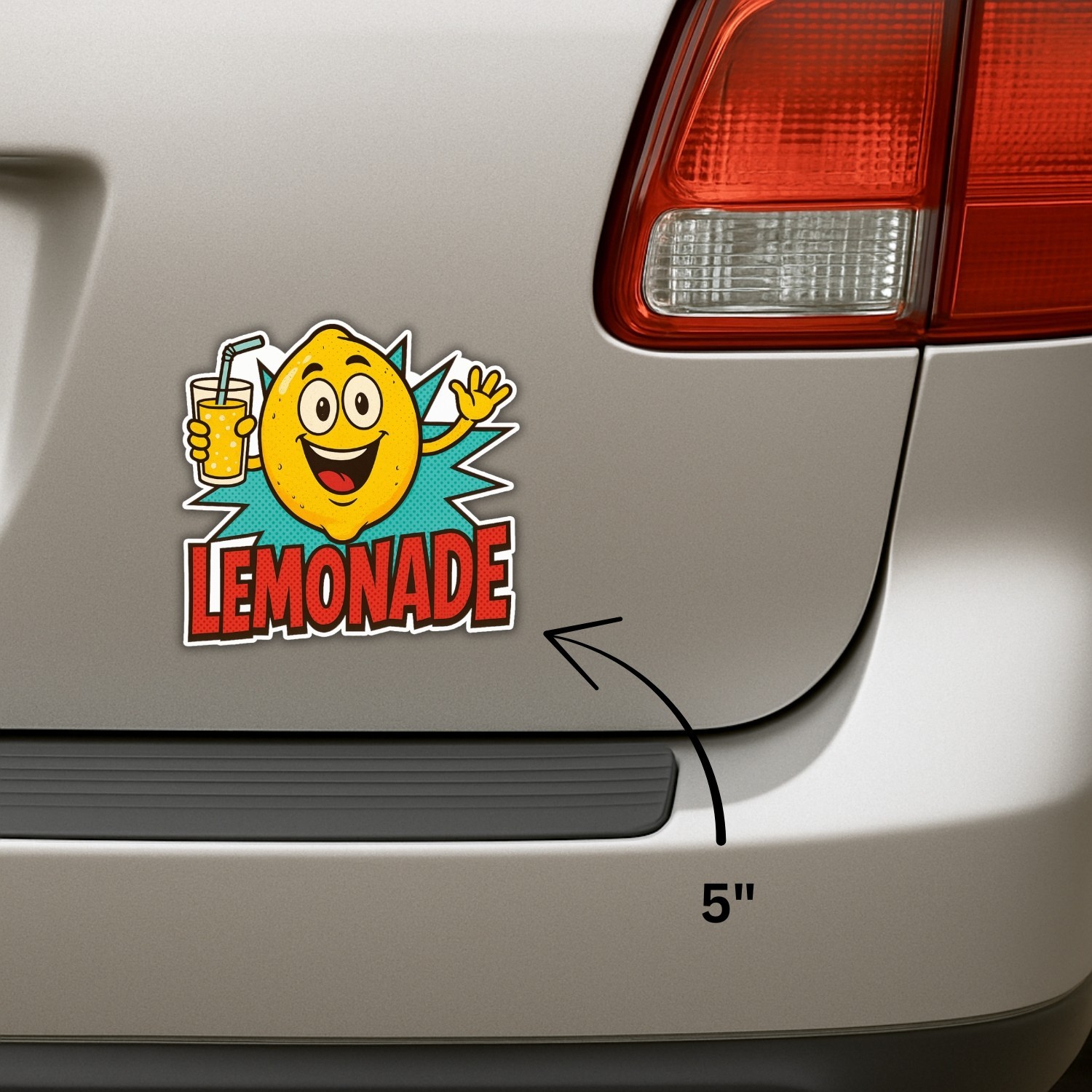4PCS Lemonade Stickers – Food Truck Concession Stand Vinyl Decals