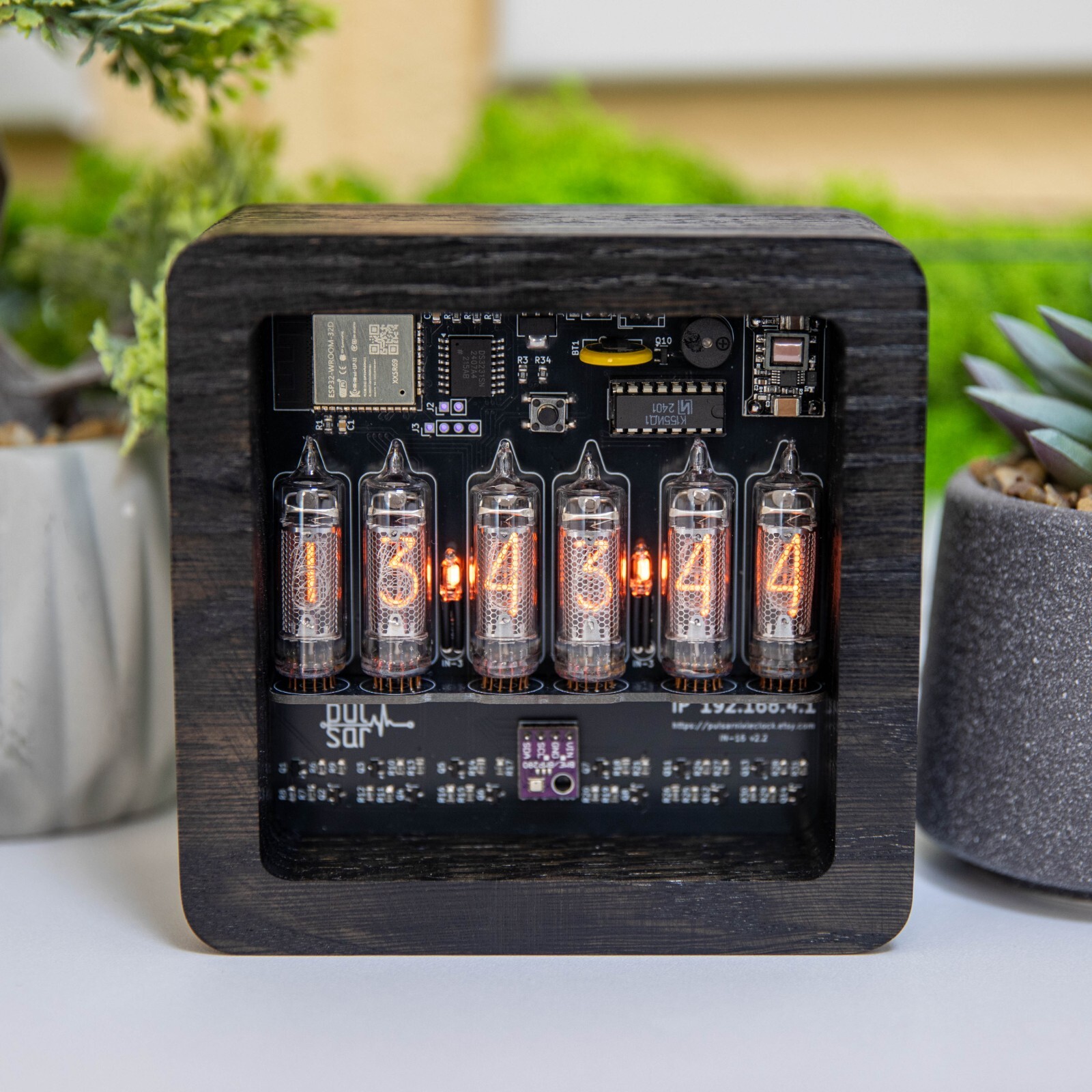 Nixie Tube Clock Pulsar IN-16 6-tubes