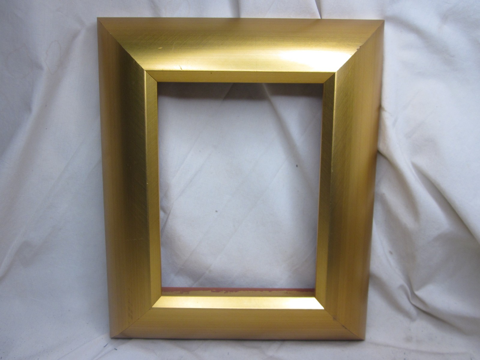 large thick rounded edge 6″ x 8″ wooden frame art canvas display wood S/N 317050