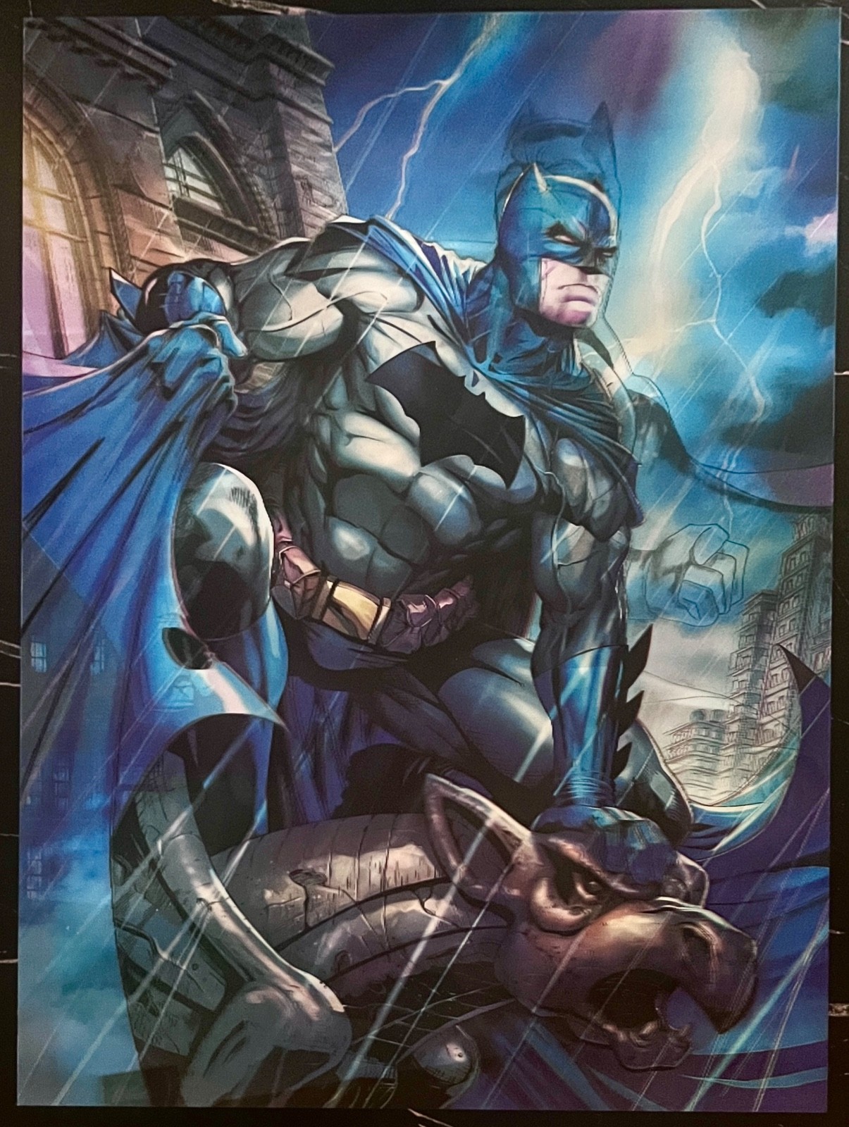 DC-BatmanPoster 3D Lenticular Flip Effect,3 Images In One, water resistant