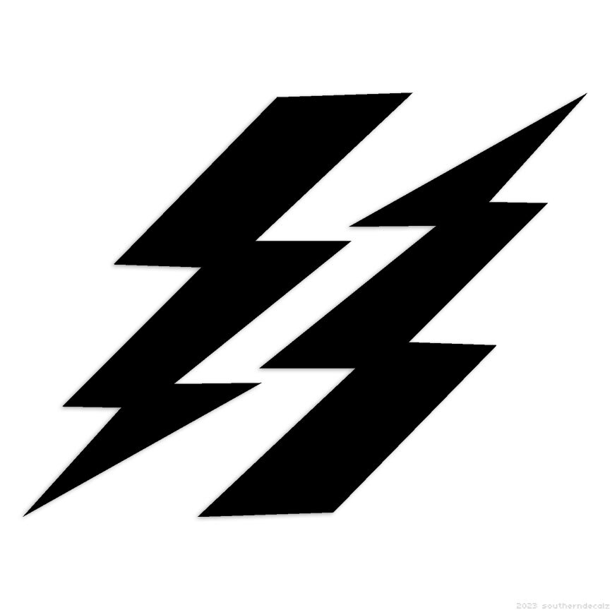 Lightning Bolts – Decal Sticker – Multiple Colors & Sizes – ebn6138