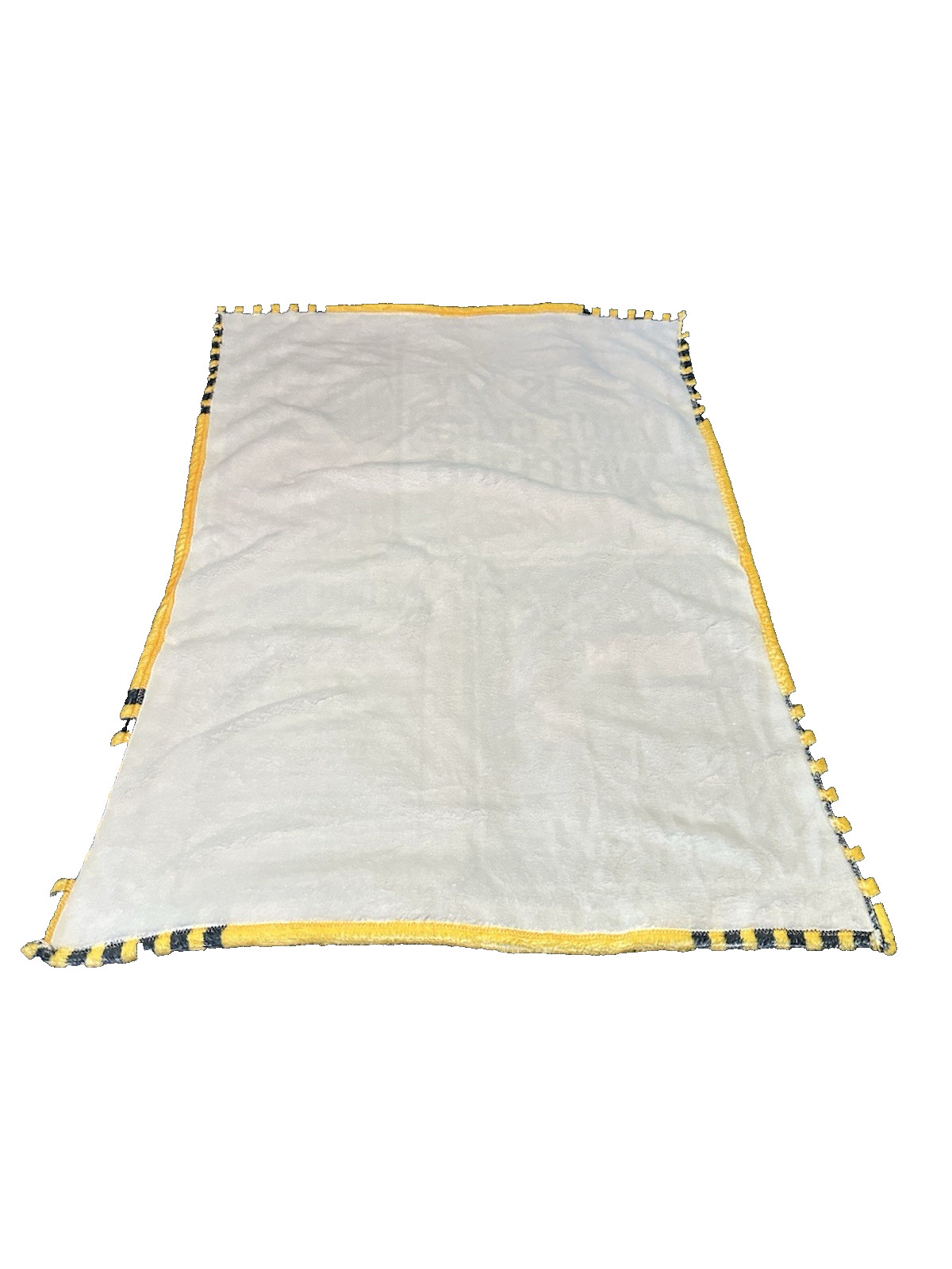 NEW small lap blanket throw approx. 38×30 inches toddlers kids true crime