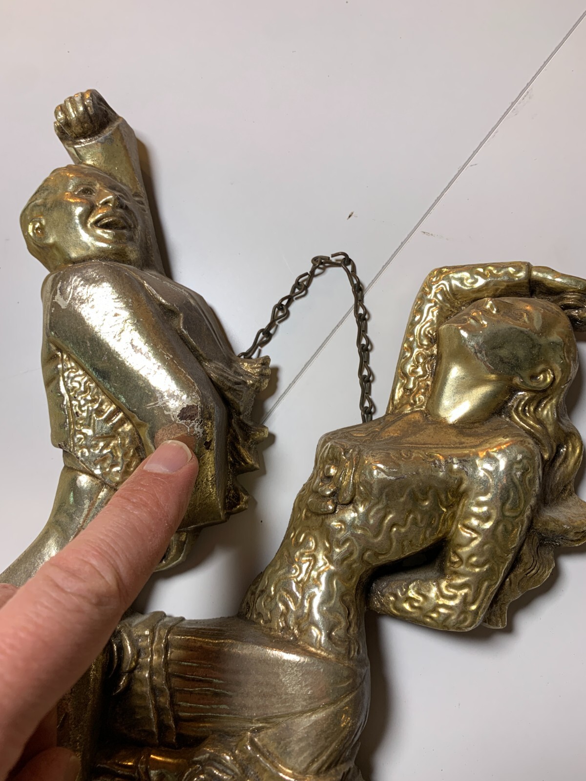 Antique Vintage Mid Century Wall Decor Flamenco Paso Doble Salsa Dance Figures