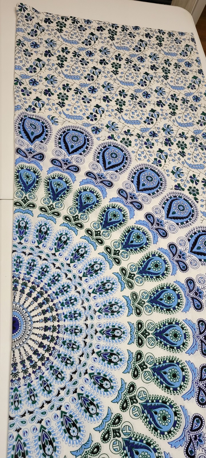 Bohemian Mandala Fabric Bed Couch Cover Wall Hanging Hippie New Wave Tapestry