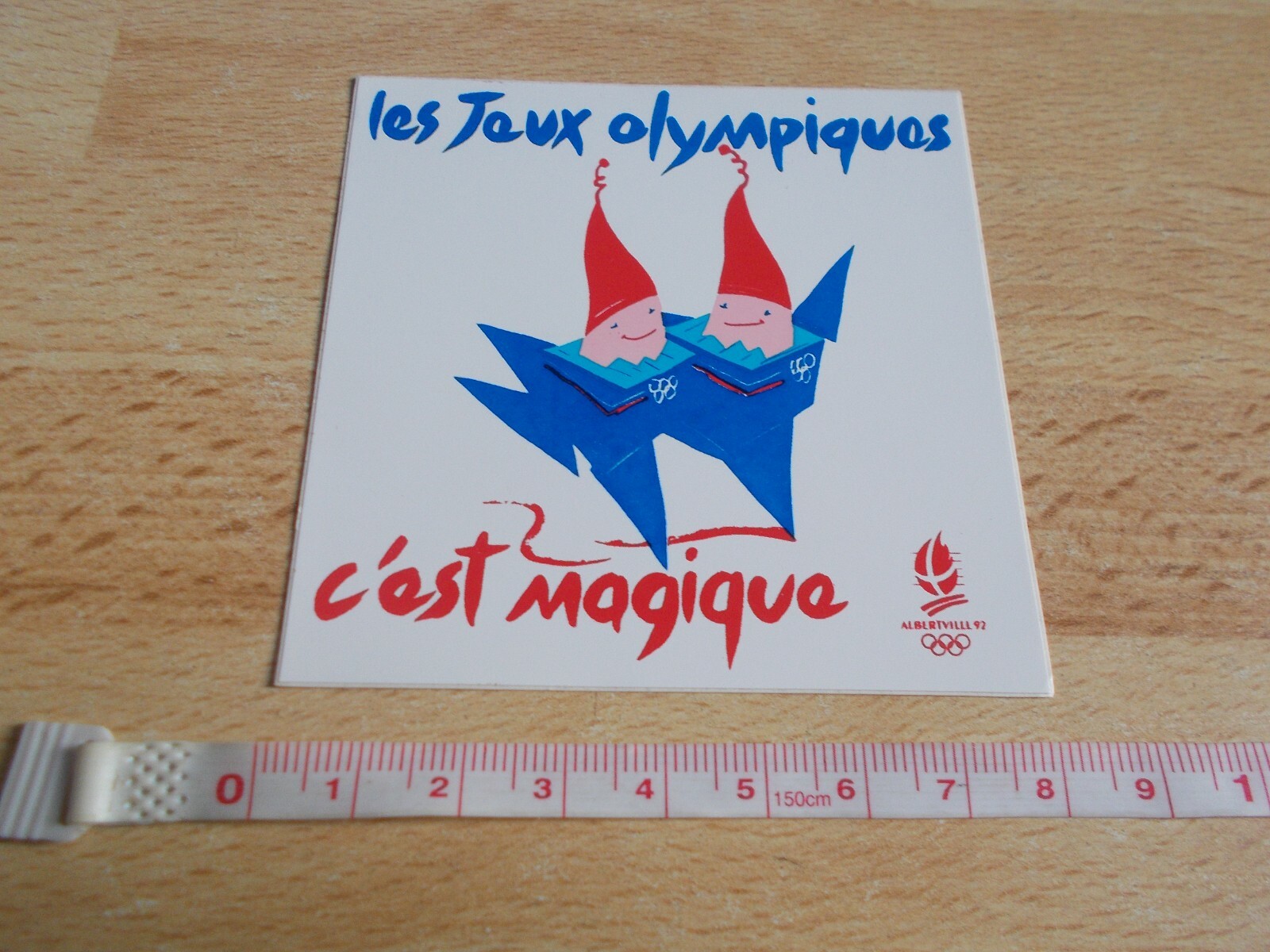 Sticker All Games Olympics C’Est Magic Trick – Albertville