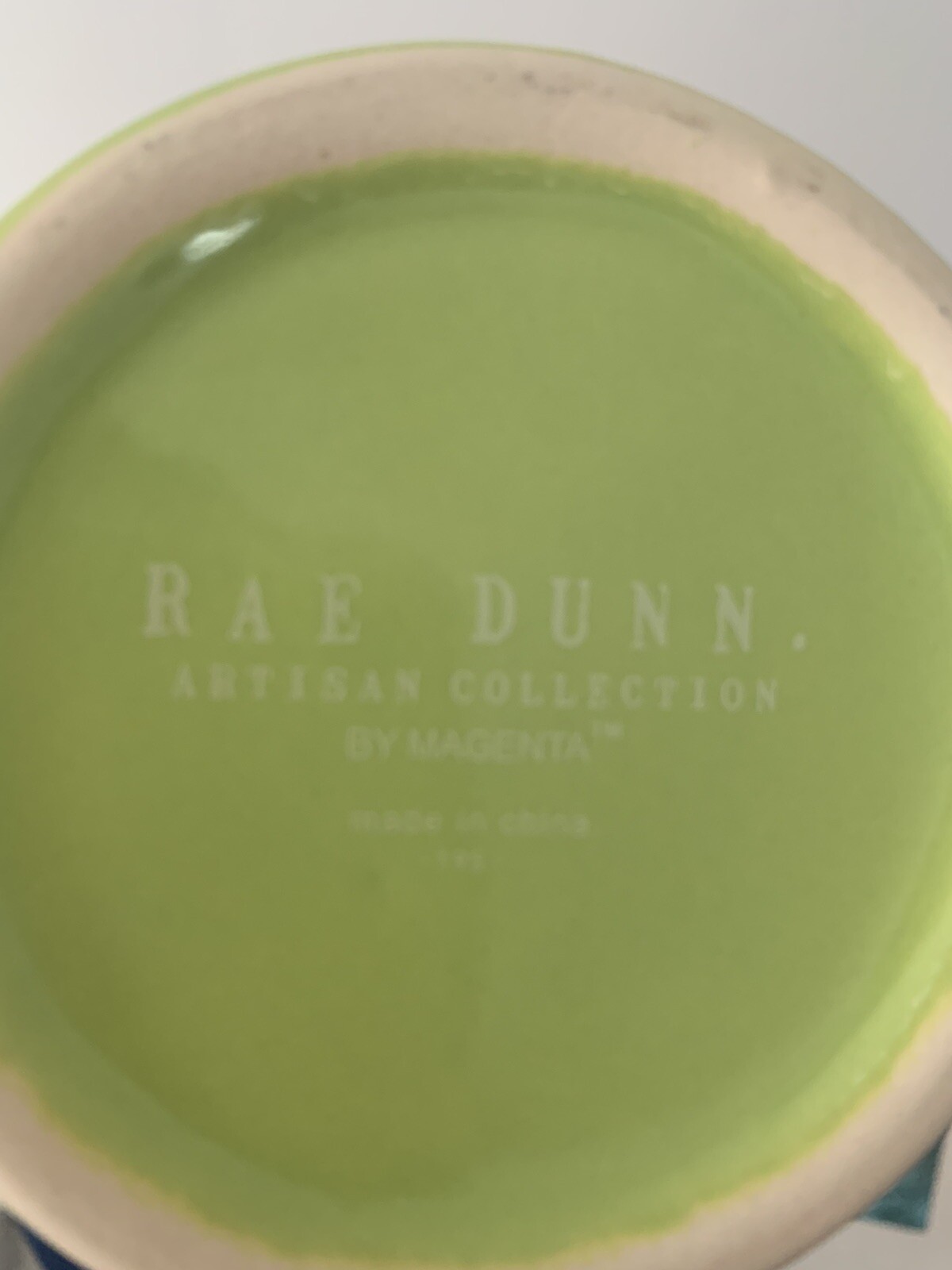 RAE DUNN 9in Ceramic Stayin Alive Vase, NEW 3.5in Diameter x 9in H