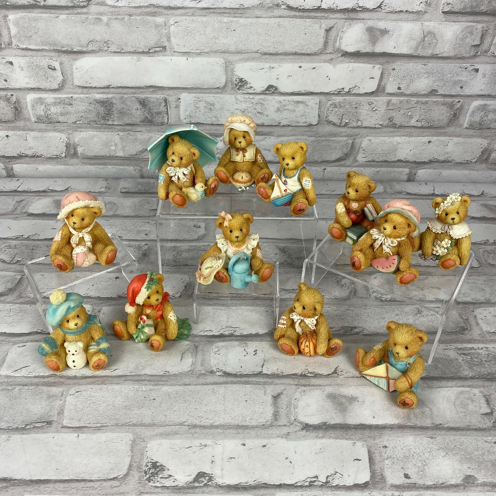Cherished Teddies Enesco Birthday Birth Month Figurine Your Choice Birthstone