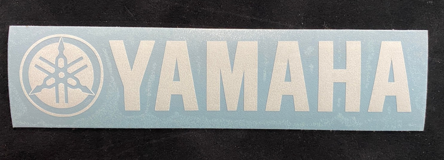 Yamaha Logo – 5.5″ Sticker Car, Laptop, Guitar Case – Pick Color