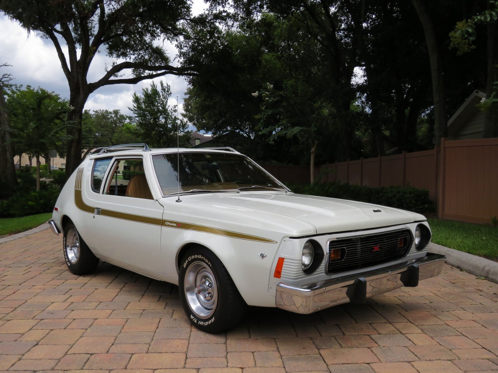 1974 AMC Gremlin (White) POSTER 24 X 36 INCH Sweet!