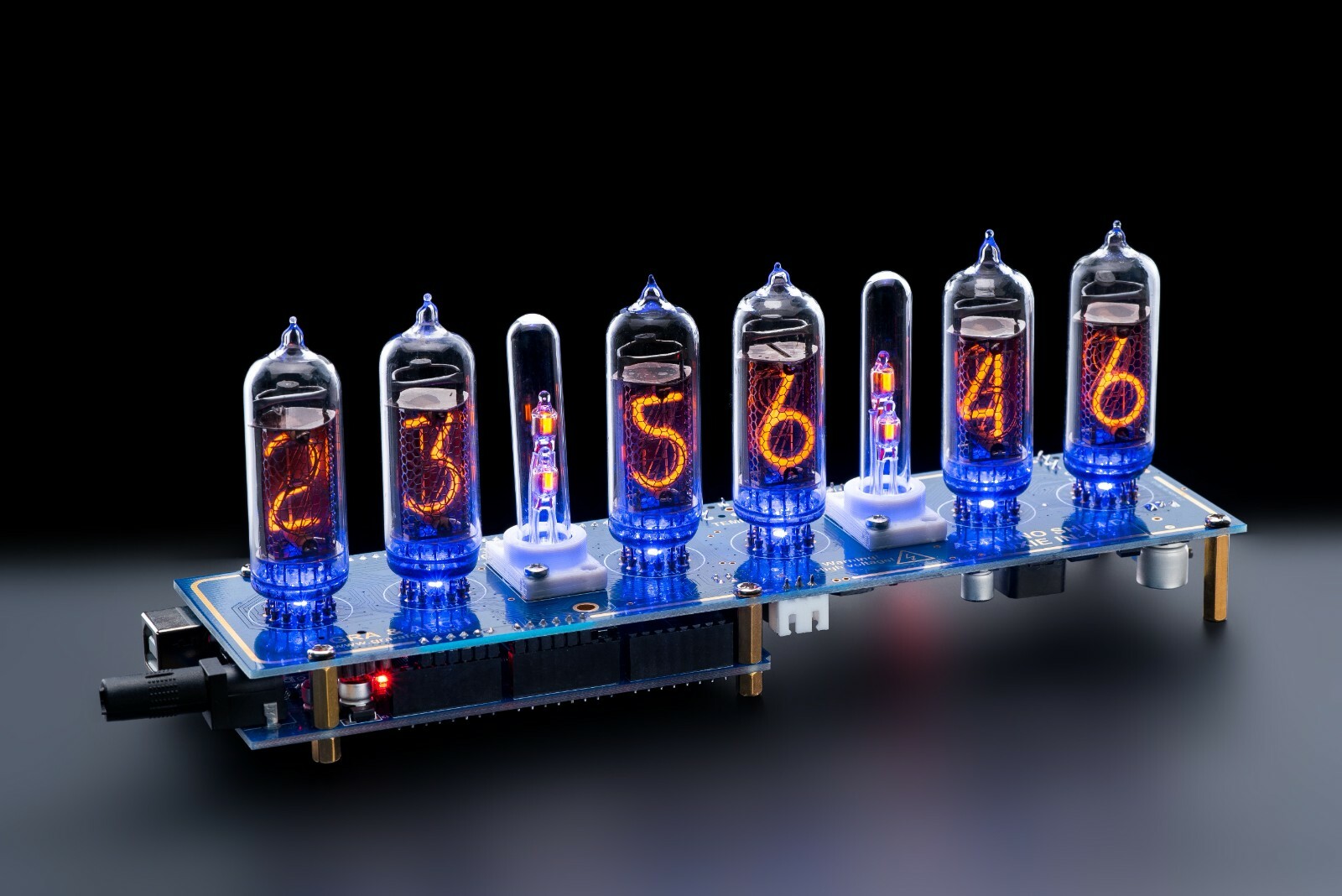 Arduino Shield IN-14 NCS314 Nixie Tubes Clock [TUBES COLUMNS MEGA] FREE SHIPPING
