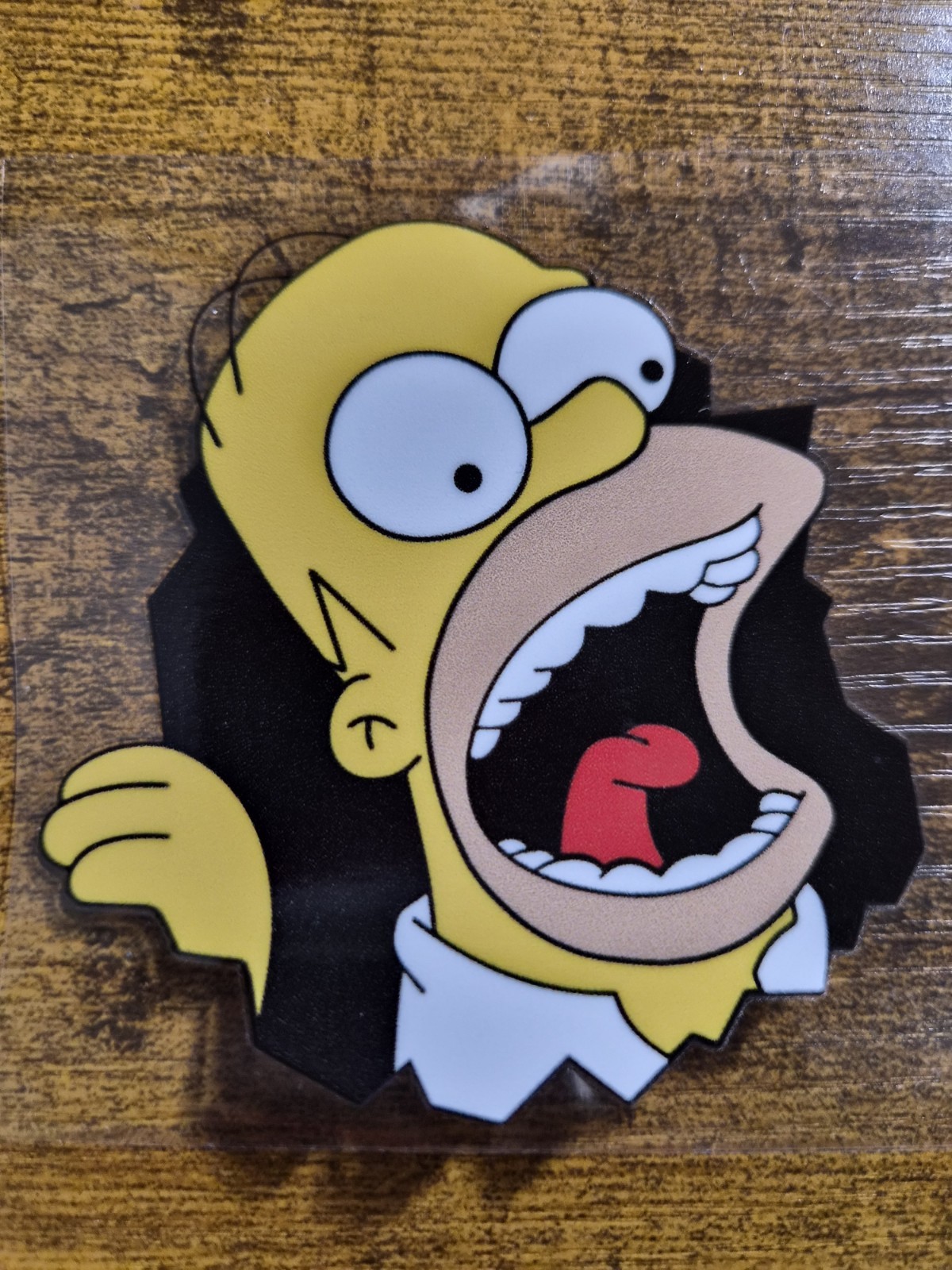 HOMER SIMPSONS The Simpsons High Quality UV DTF Decal Sticker waterproof USA