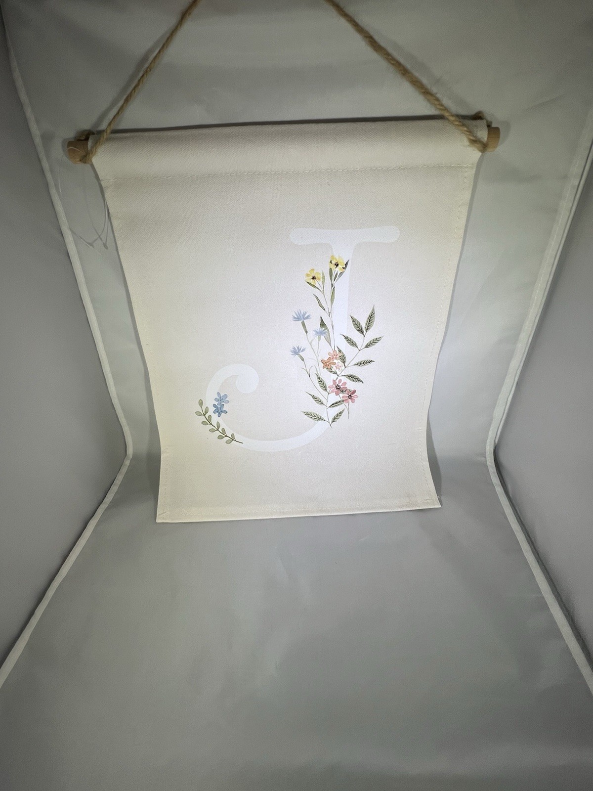 14×11 Canvas Wall Decor With Letter J