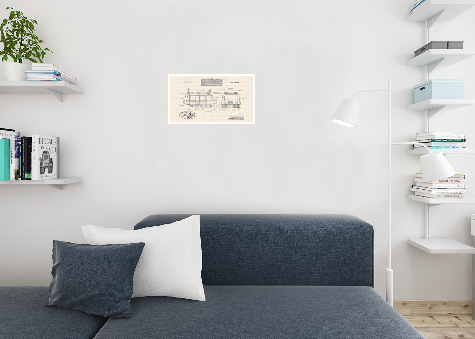 Lost In Space Chariot Diagram Cool Wall Decor Art Print Poster 12×18