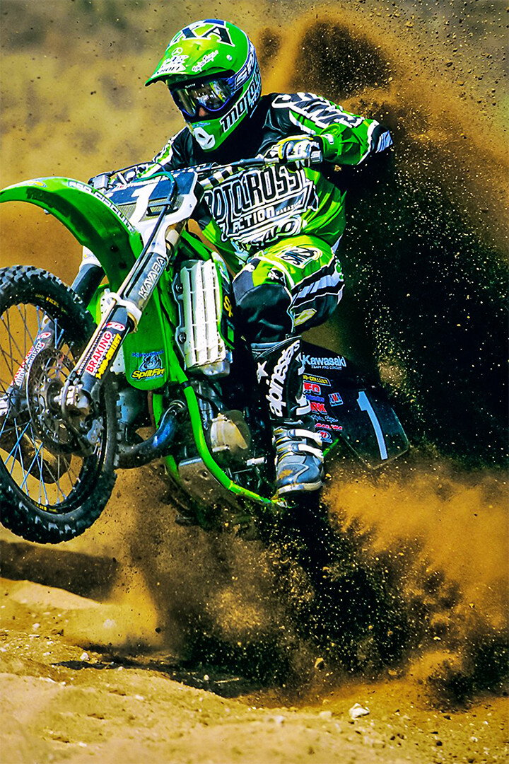 Ricky Carmichael Motorcycle Cross Country Wall Art Home Decor – POSTER 20×30