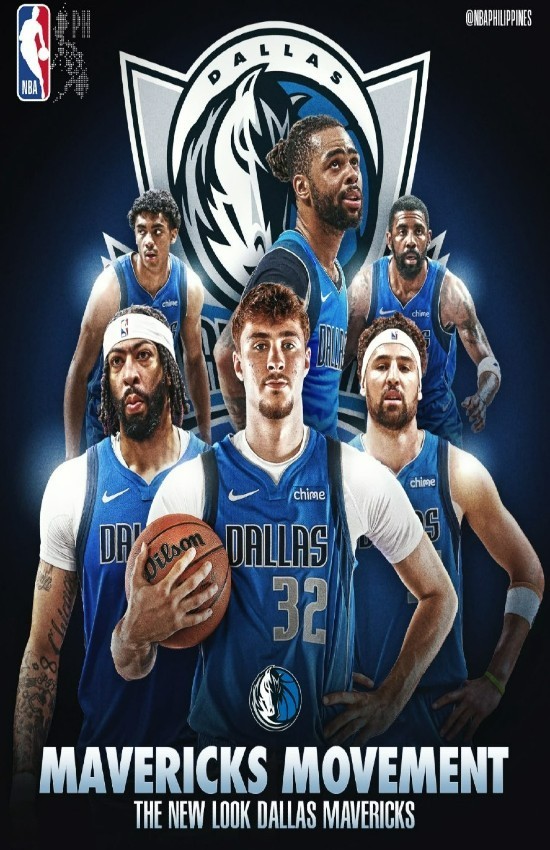 Dallas Basketball Fan Wall Vinyl Graphic Poster Print Removable Adhesive Decor