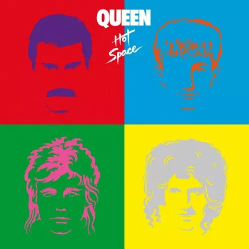 Queen Hot Space Album Cover Poster Print 12 x 12 Reproduction