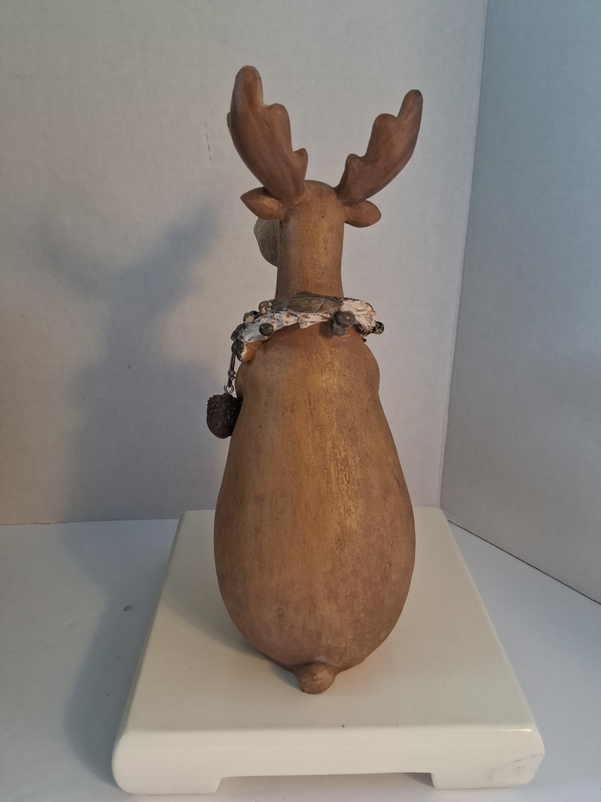 Rustic Moose Decorative Set; 3 Pcs! Figure; Sign & Small Metal Art Sculpture
