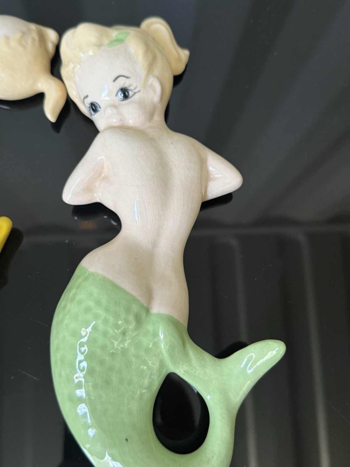 Vintage Mermaid Ceramic Wall Decor Set of 5 Pieces