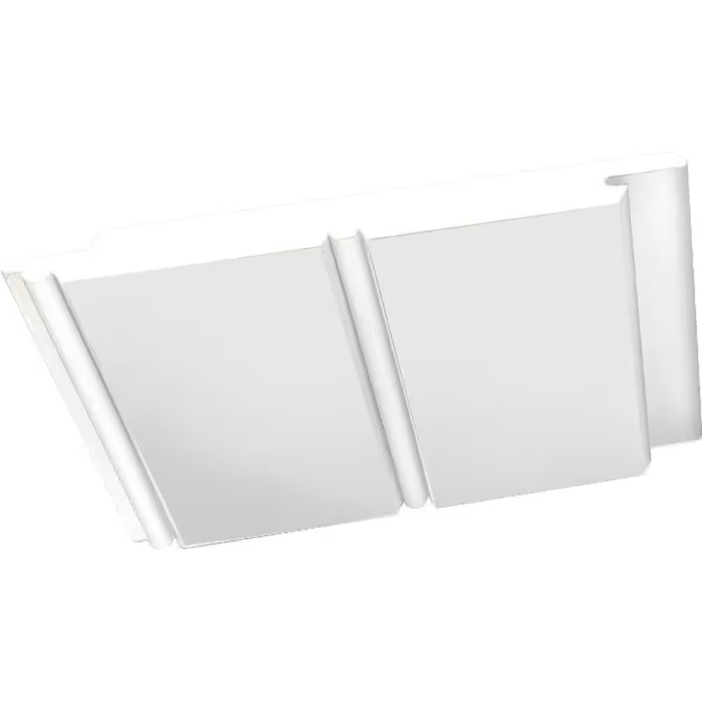 5-1/2 In. X 96 In. White PVC Bead Board Siding (8-Piece)