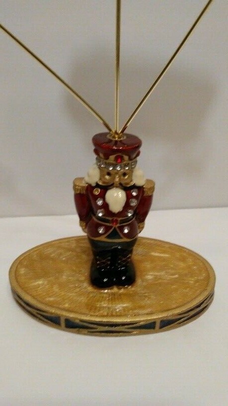 New Bijou Enamelled Nutcracker Photo Clip