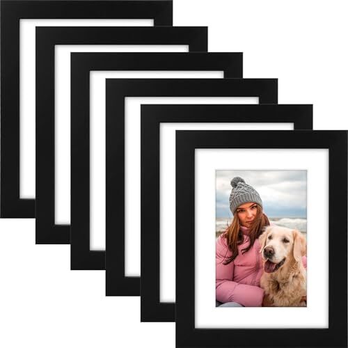 Set of 6 Gallery Wall Picture Frames Family Photo Collage 6×8 9×12 11×14 16×20