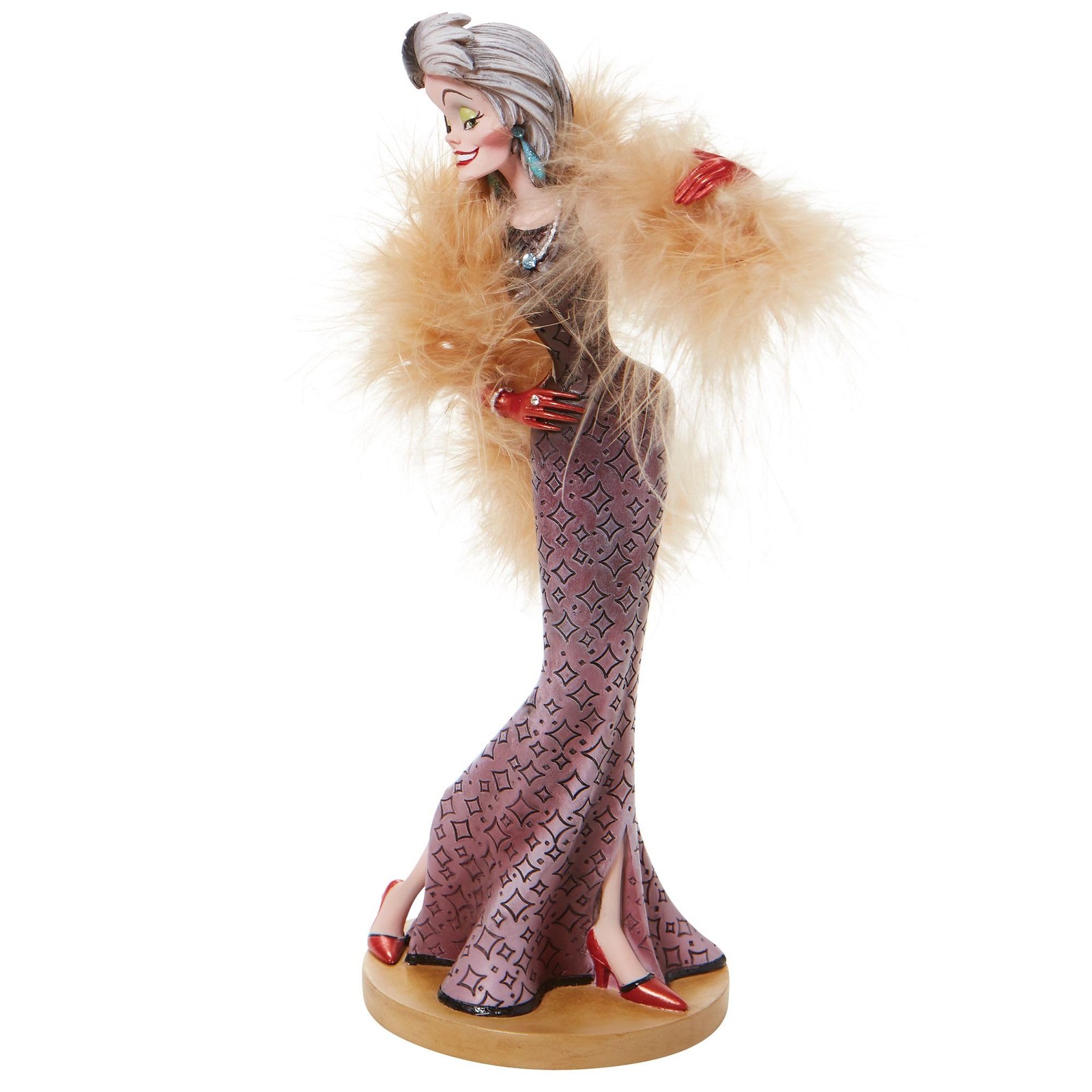 Enesco Disney Showcase Couture De Force 101 Dalmatians Cruella De Vil Figurine