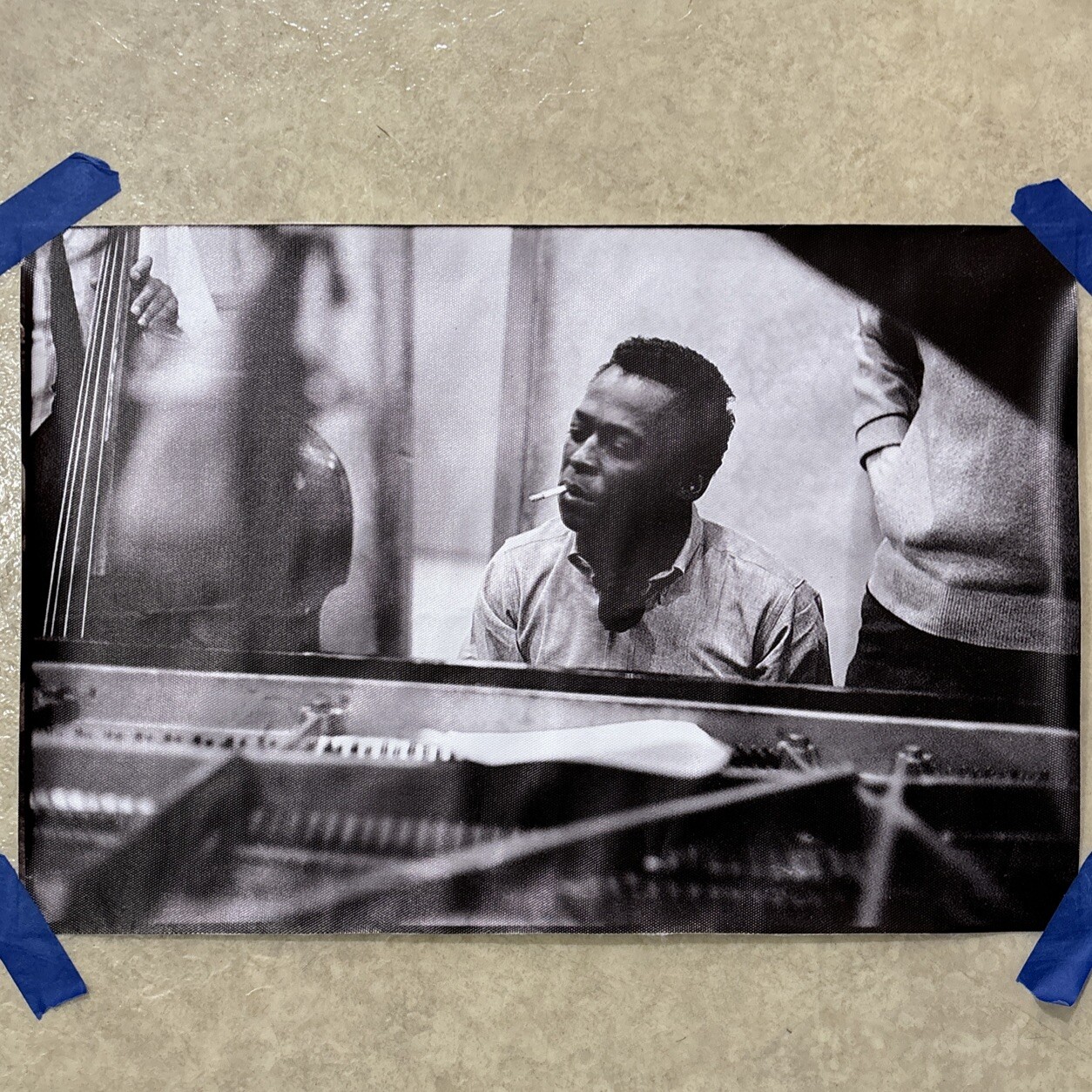 Miles Davis ✅ Music Poster Wall Art Canvas Poster Print ✅ 12×18 in
