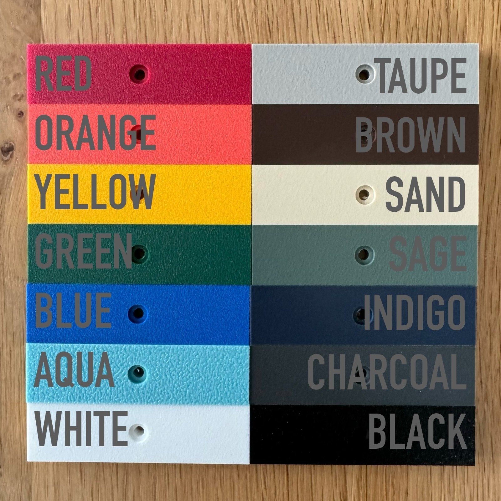 12 inch Modern House Address Numbers Letters, color choices