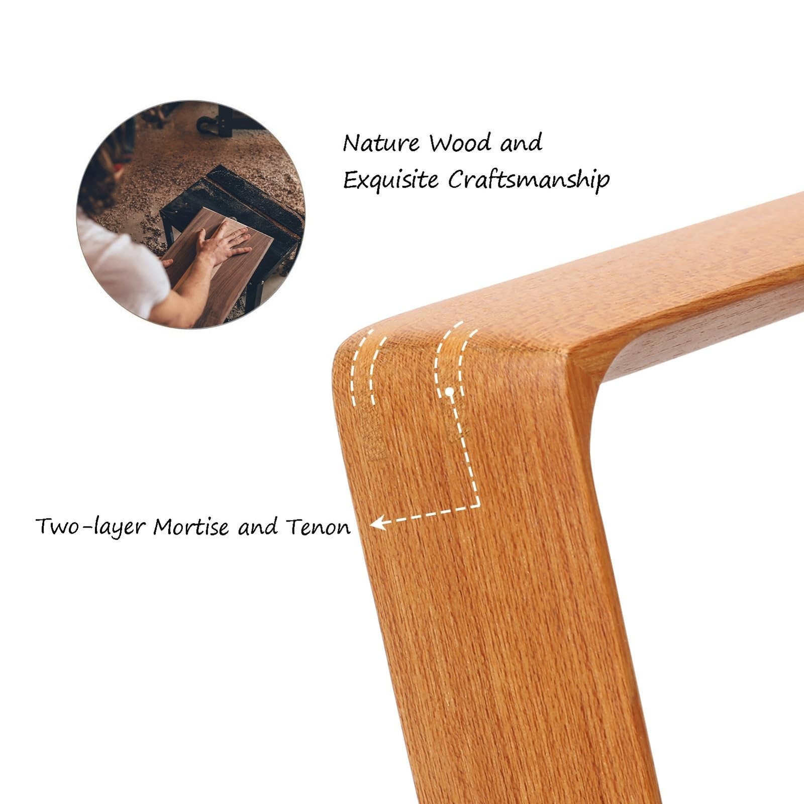 12×16 Picture Frames Teak Solid Wood Vertical Horizontal Standing Display Pho…