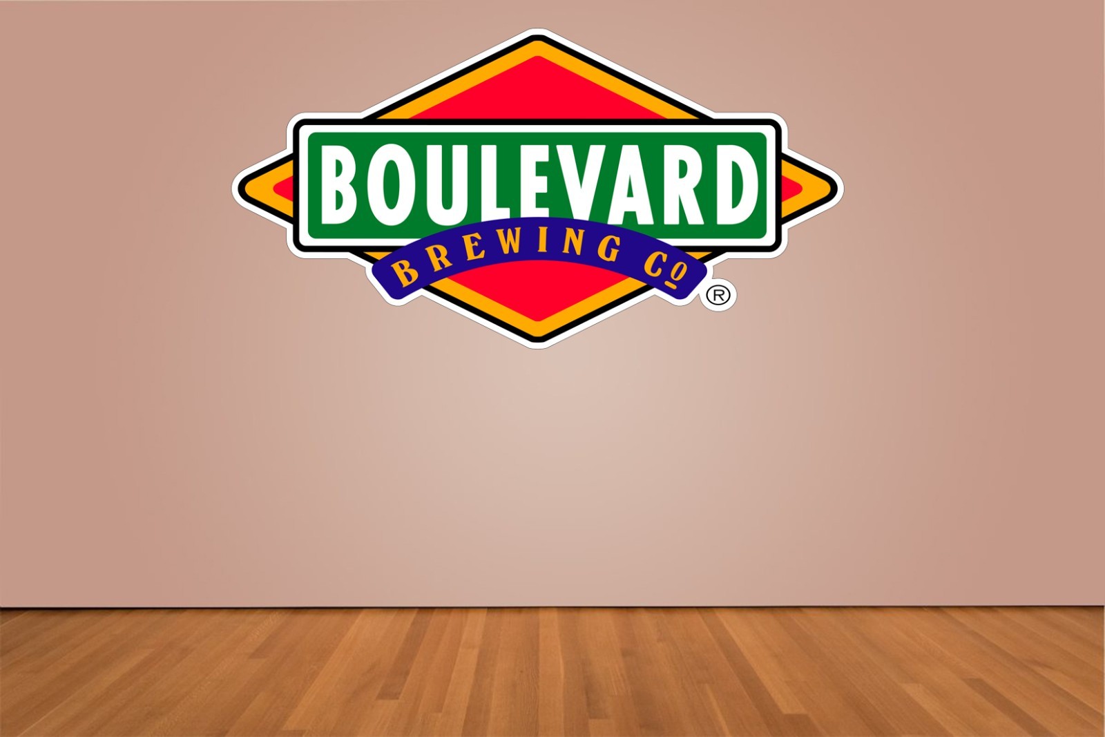 Boulevard Brewing Co. Beer Logo Indoor Wall Vinyl Decal Sticker 5″ – 52″
