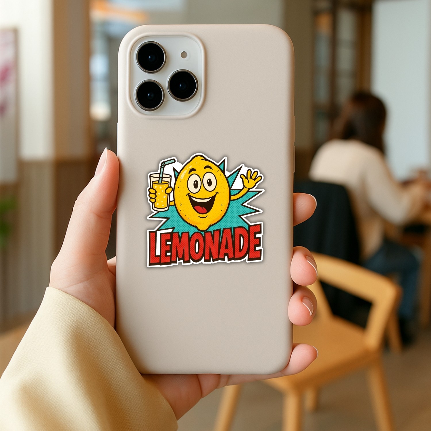 4PCS Lemonade Stickers – Food Truck Concession Stand Vinyl Decals