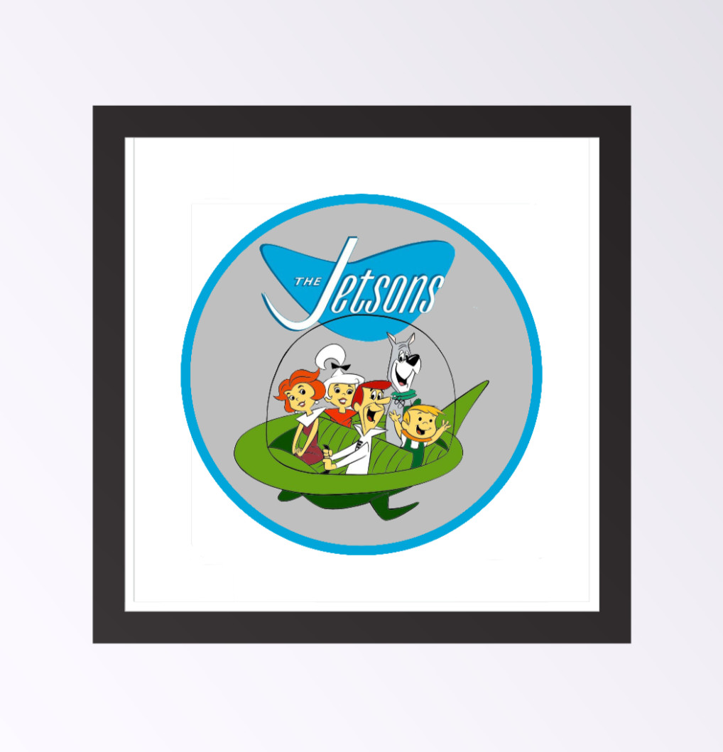 Cartoons – The Jetsons – 4″ Handmade Vinyl Decal Vehicle Laptop Cooler Tumbler