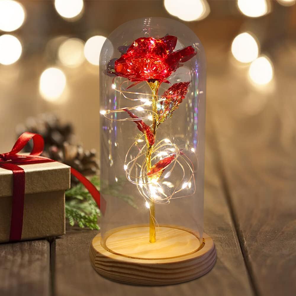 Christmas Gift for Her Women Mom Wife Rose Flower Gifts for Women Birthday Gift