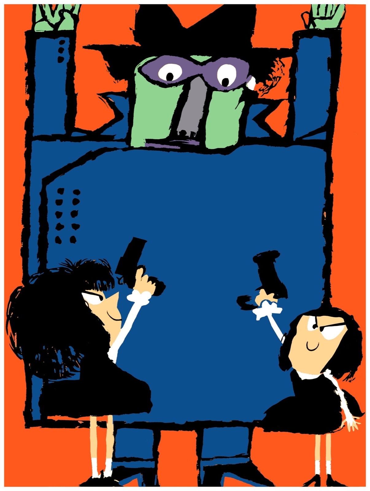 Wall Decor Poster.Fine Graphic Art Design.Bad Children.Room Office Home art.505