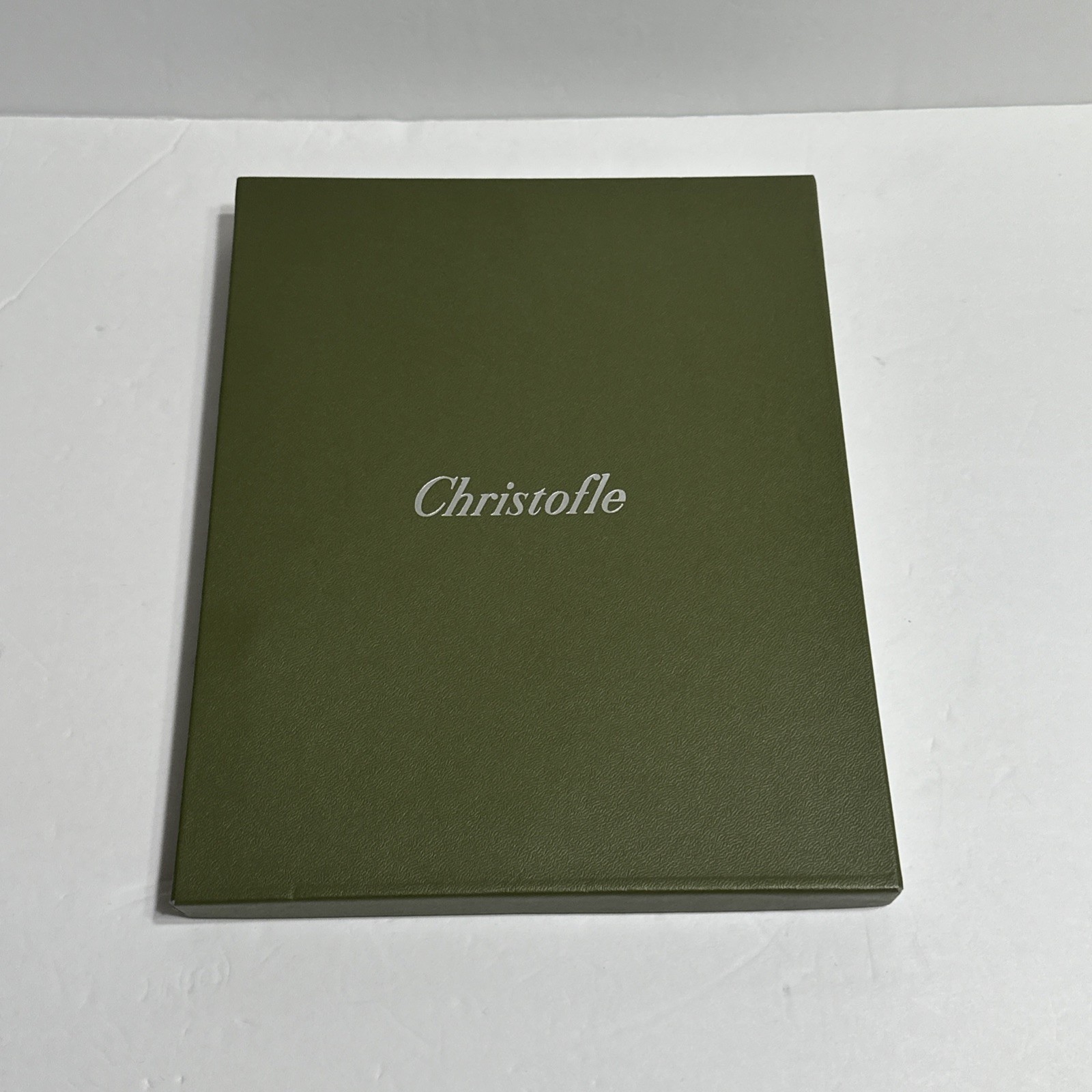 CHRISTOFLE Silver Plate ALBI 11 x 9 in PICTURE FRAME Home Decor