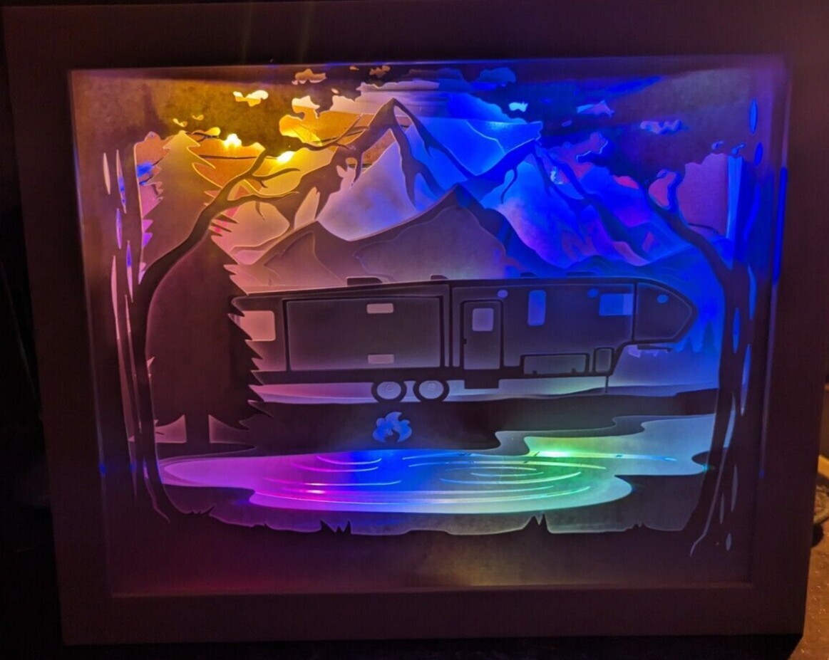 Custom shadow boxes / lightbox / night light
