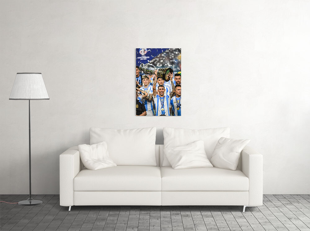 Angel Di Maria Argentina National Football Team Champions Wall – POSTER 20″x30″