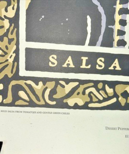 Salsa Divino Dessert Pepper Trading Company Poster 20.5″x16.5″