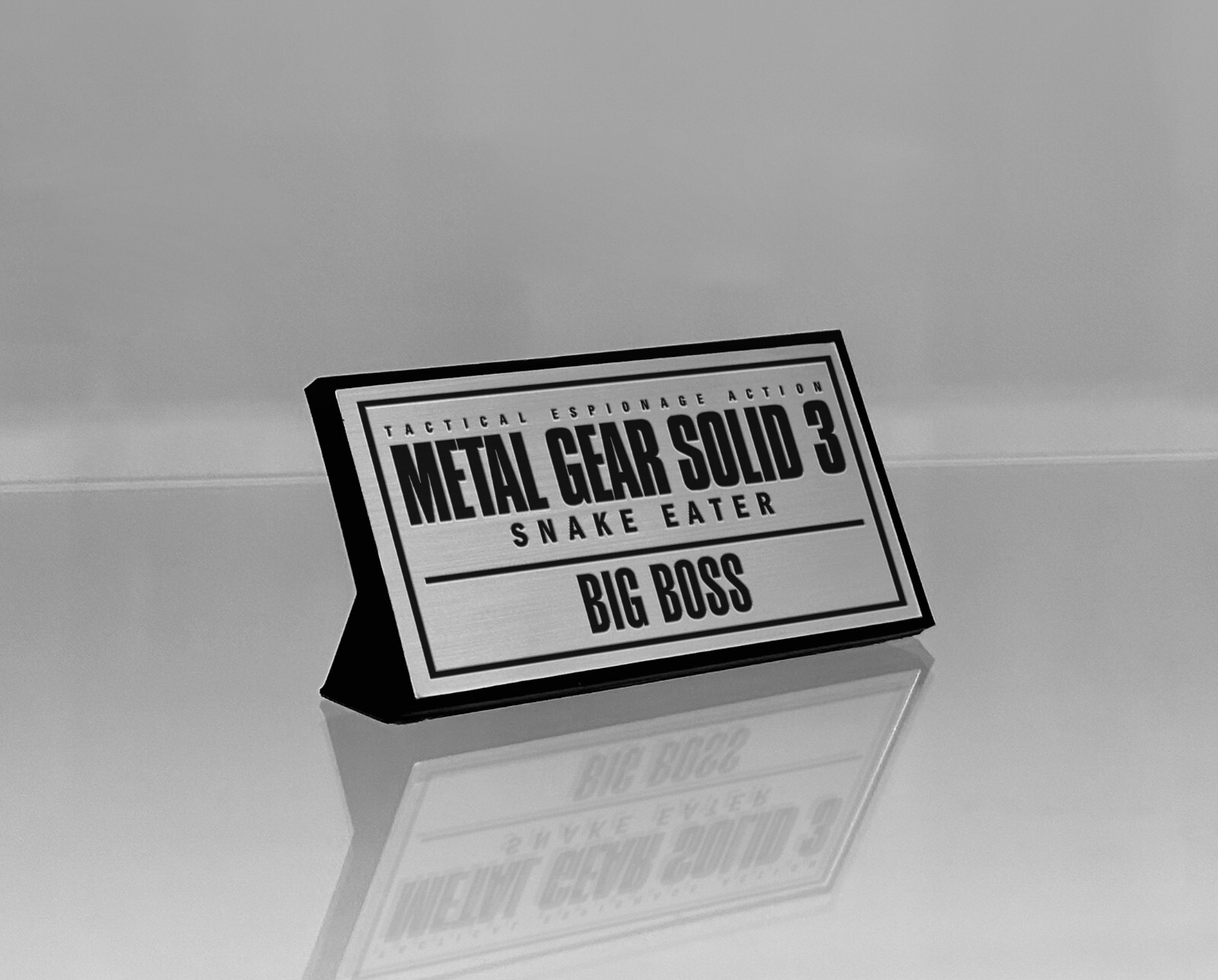 Custom 1/6th scale figure Name Plate Free Standing Plaque Hot toys sideshow
