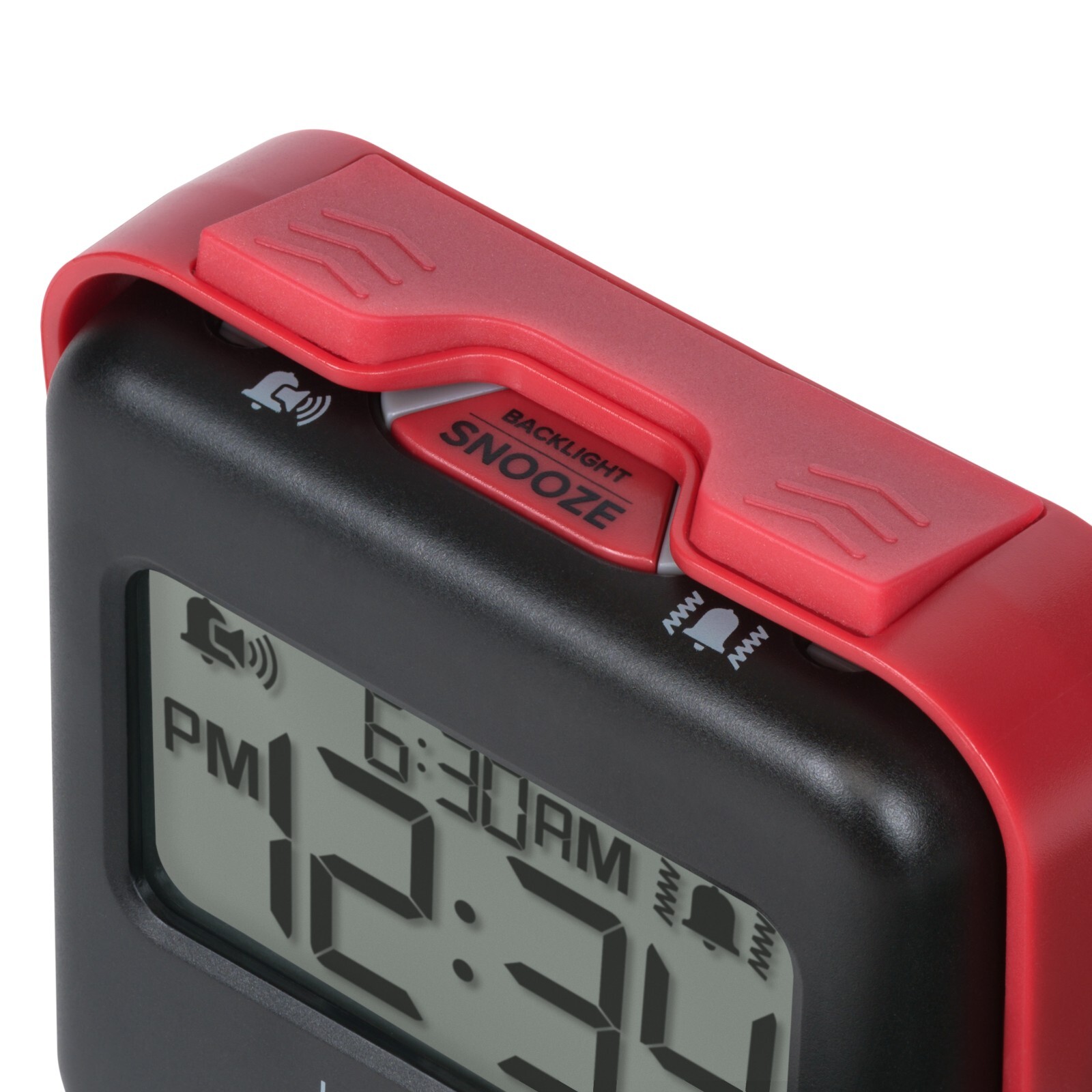 617-147 La Crosse Technology BUZZ Vibration Battery Powered Digital Alarm Clock