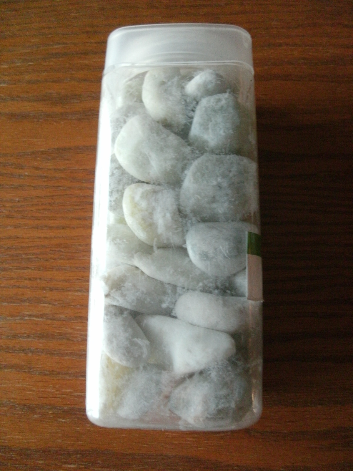NEW Jade Green Tint Loose Decorative River Rocks Bowl Vase Filler 2 lb 1-2 in.