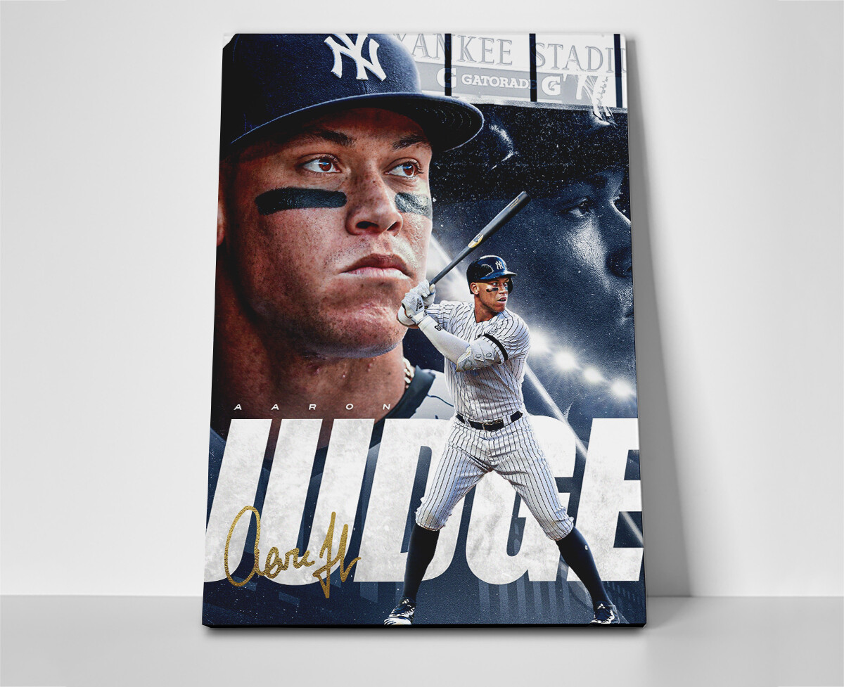 Aaron Judge Signature Poster or Canvas