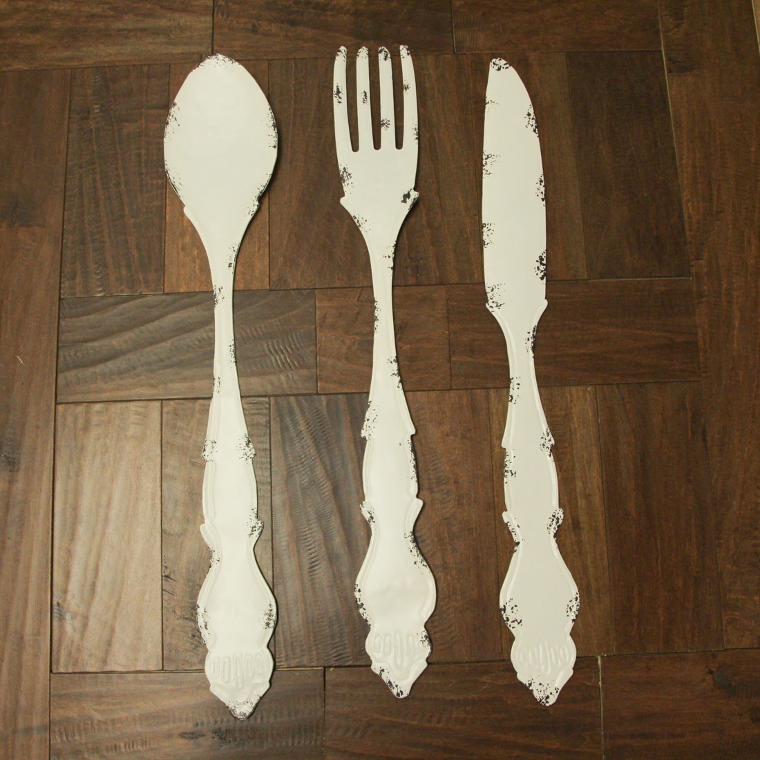 30 In Large Utensil Wall Art Decorative Knife Spoon Fork Farmhouse Kitchen Decor
