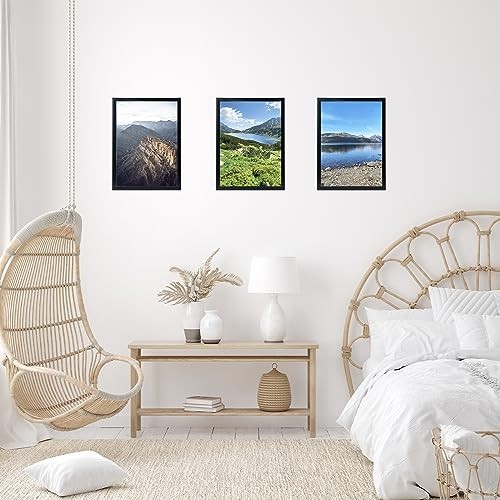Picture Frame for 30 x 40cm Diamond Painting Art, Horizontal 10×14 inch Black